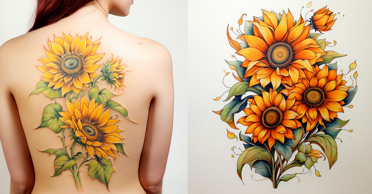 Exploring Sunflower Tattoo Designs