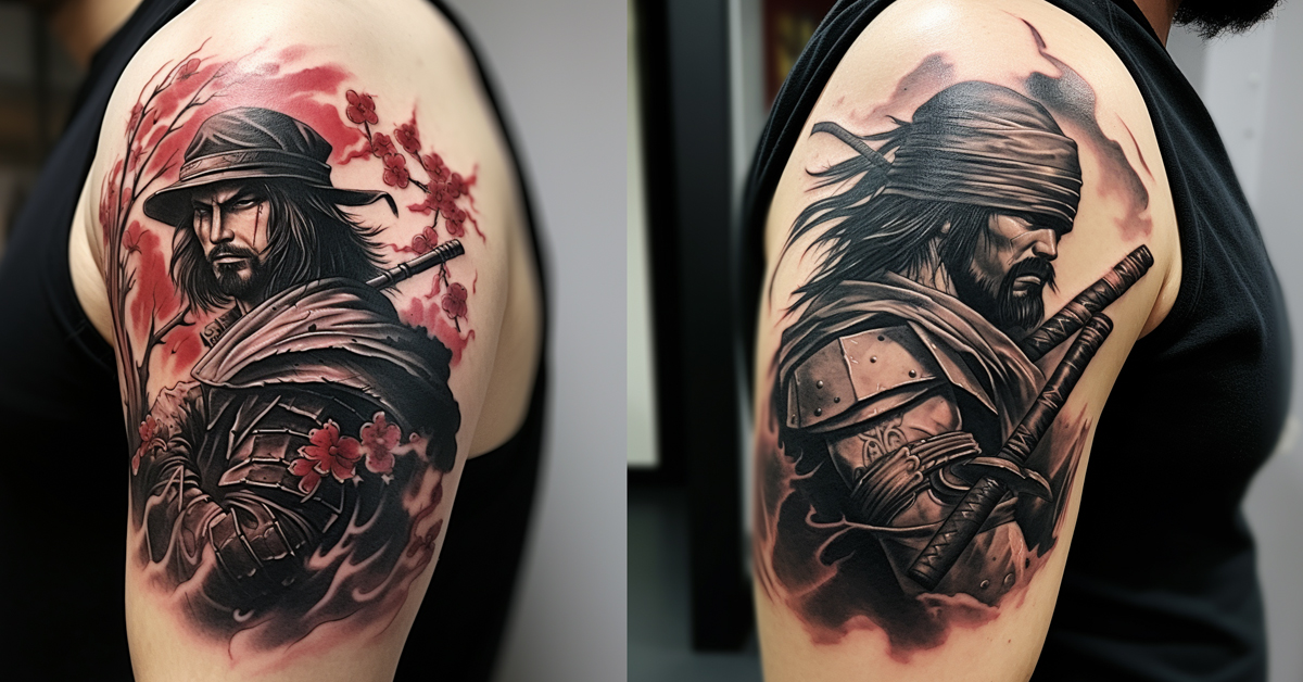 ronin samurai tattoo design